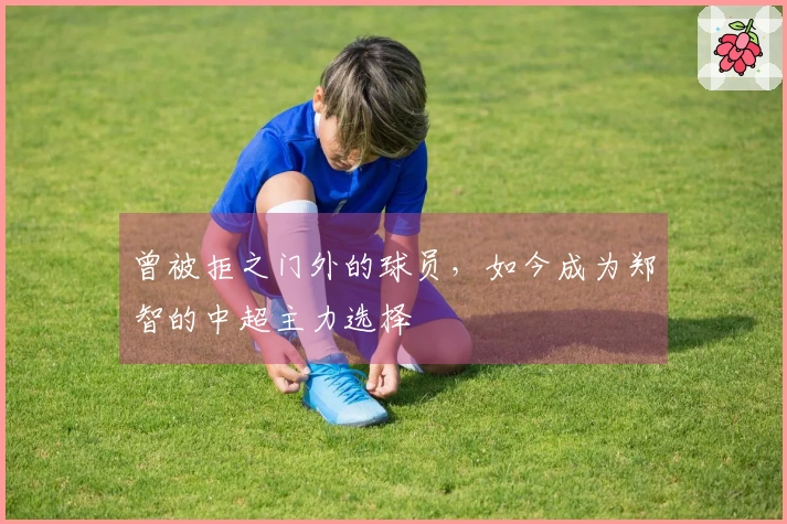 曾被拒之门外的球员，如今成为郑智的中超主力选择